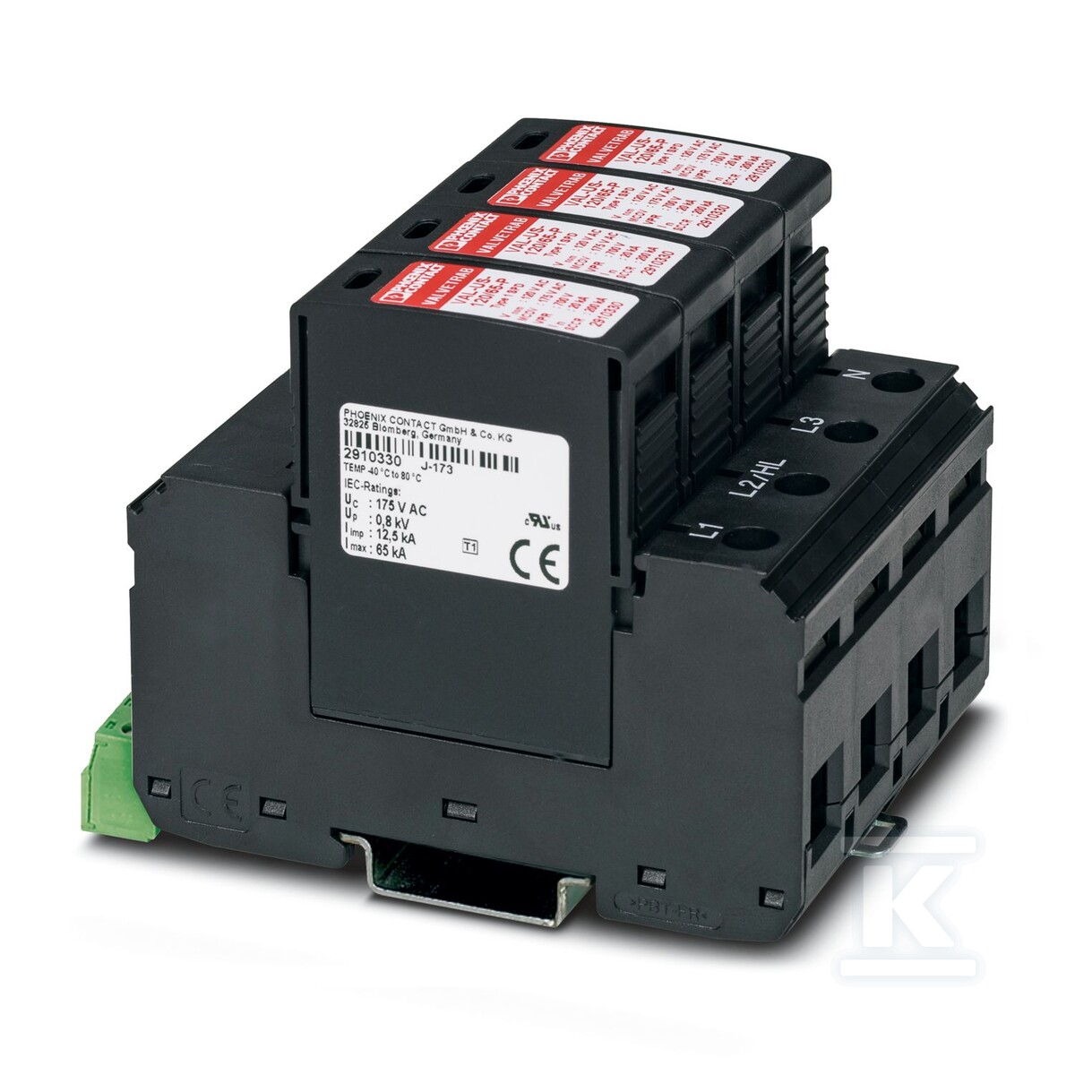 Ogranicznik przepięć, z certyfikatem UL - 2910379