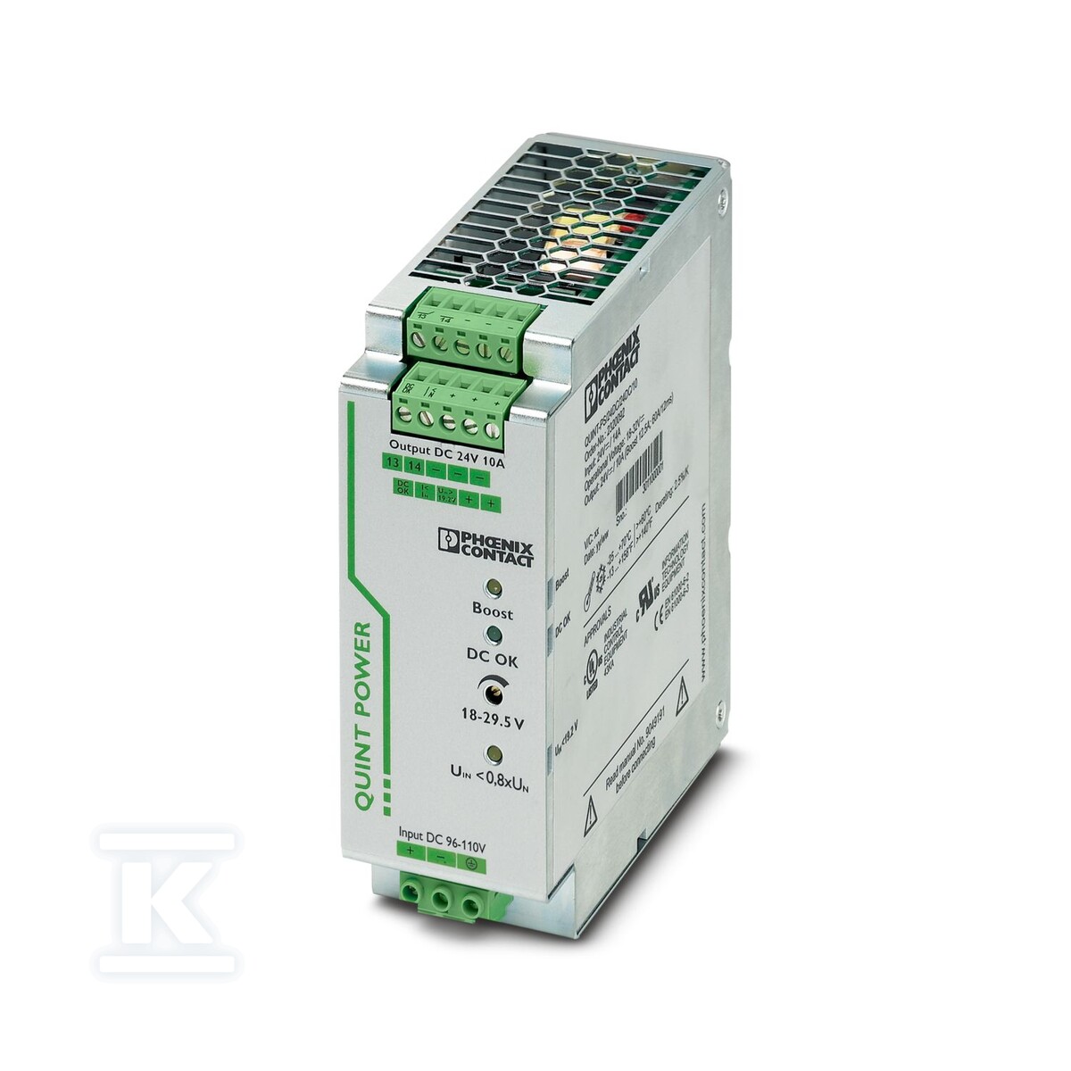 Przetwornik QUINT DC/DC taktowany po - 2905012