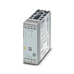 Moduł redundancyjny 48 V DC/2 x 20 A lub 1 x 40 A, przystosowany do montażu na szynie nośnej.