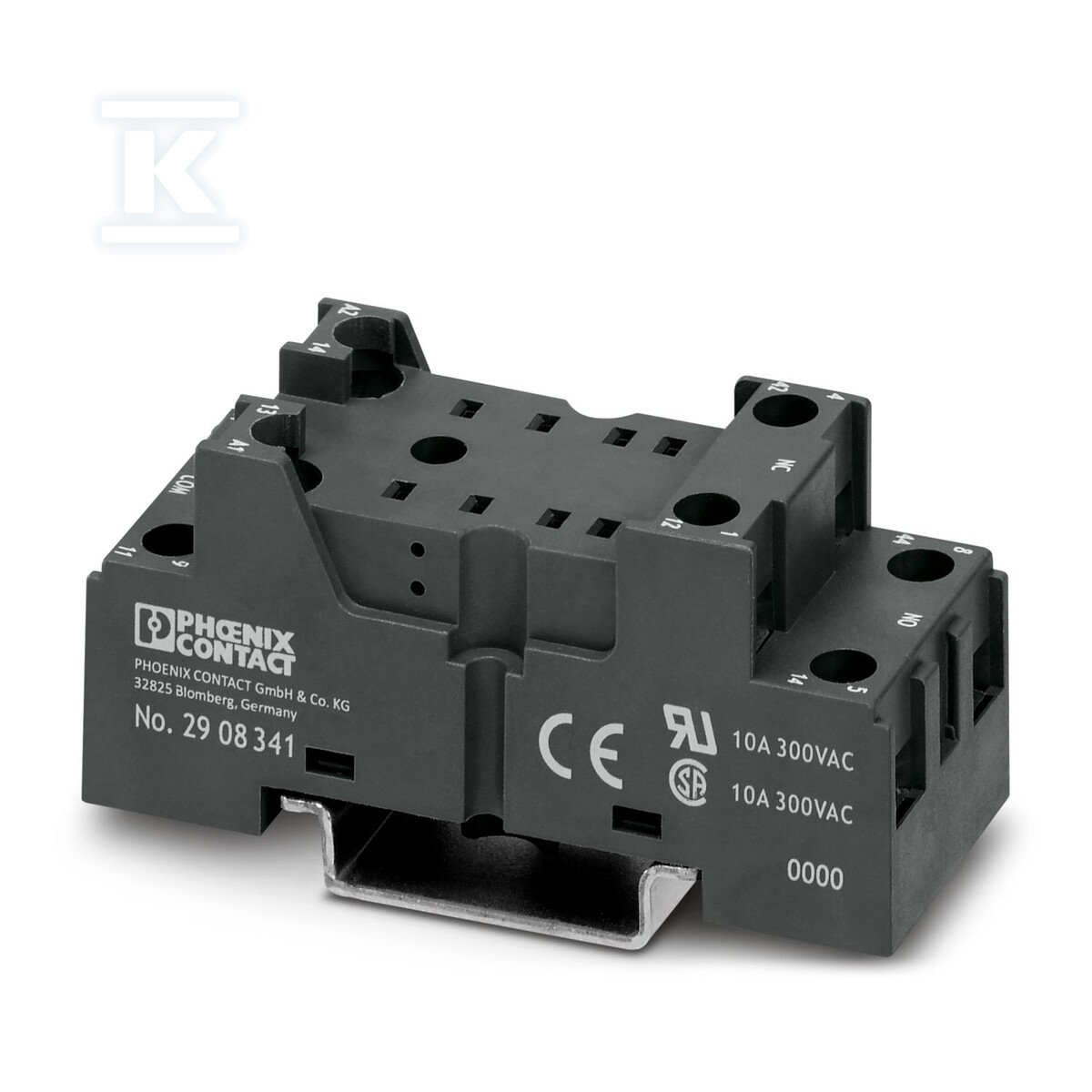 Gniazdo przekaźnikowe ECOR-2, do - 2908341