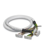 Kabel okrągły konfekcjonowany. sterownik: Emerson Delta V S-Series. przyłącze 1: IDC/FLK listwa styków żeńskich (2x 24-bieg.). złącze 2: IDC/FLK listwa styków żeńskich (2x 24-bieg.). długość kabla: 1 m