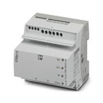 Wielofunkcyjny miernik energii bez wyświetlacza z wbudowanym interfejsem Modbus/TCP i PROFINET do pomiaru parametrów elektrycznych w instalacjach niskonapięciowych do 690 V. (phoenixcontact.com/empro-help)
