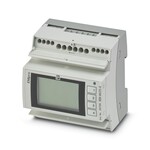 Wielofunkcyjny miernik energii z wbudowanym interfejsem Modbus RTU/TCP do pomiaru parametrów elektrycznych w instalacjach niskonapięciowych do 690 V. (phoenixcontact.com/empro-help)