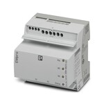 Wielofunkcyjny miernik energii bez wyświetlacza z wbudowanym interfejsem Modbus TCP i Ethernet/IP do pomiaru parametrów elektrycznych w instalacjach niskonapięciowych do 690 V. (phoenixcontact.com/empro-help)