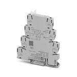 Interfejs PLC, elektroniczny styk przełączny, przekaźnik półprzewodnikowy, 1 styk przełączny, wejście 24 V DC, wyjście 3–48 V DC / 500 mA, zaciski śrubowe, NS 35/7,5