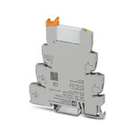 Interfejs PLC, ochrona przed zakłóceniami, przekaźnik miniaturowy z zestykiem mocy, 1 styk przełączny, 230 V AC, zaciski śrubowe, NS 35/7,5