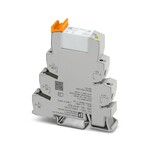 Interfejs PLC, wysokie prądy długotrwałe do 10 A, przekaźnik miniaturowy, 1 styk przełączny, 24 V DC, zaciski śrubowe, NS 35/7,5