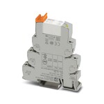 Interfejs PLC, przekaźnik miniaturowy ze złoconym zestykiem wielowarstwowym, 2 styki przełączne, 12 V DC, zaciski śrubowe, NS 35/7,5