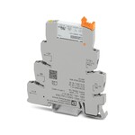 Interfejs PLC, funkcja wejściowa, przekaźnik miniaturowy ze złoconym zestykiem wielowarstwowym, 1 N/O, 24 V DC, zaciski śrubowe, NS 35/7,5