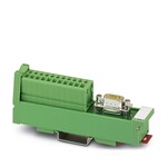 Moduł Varioface Slim-Line, zaciski śrubowe, gniazdo D-Sub 9-pin (żeńskie), montaż poprzeczny na szynie NS 35/7,5