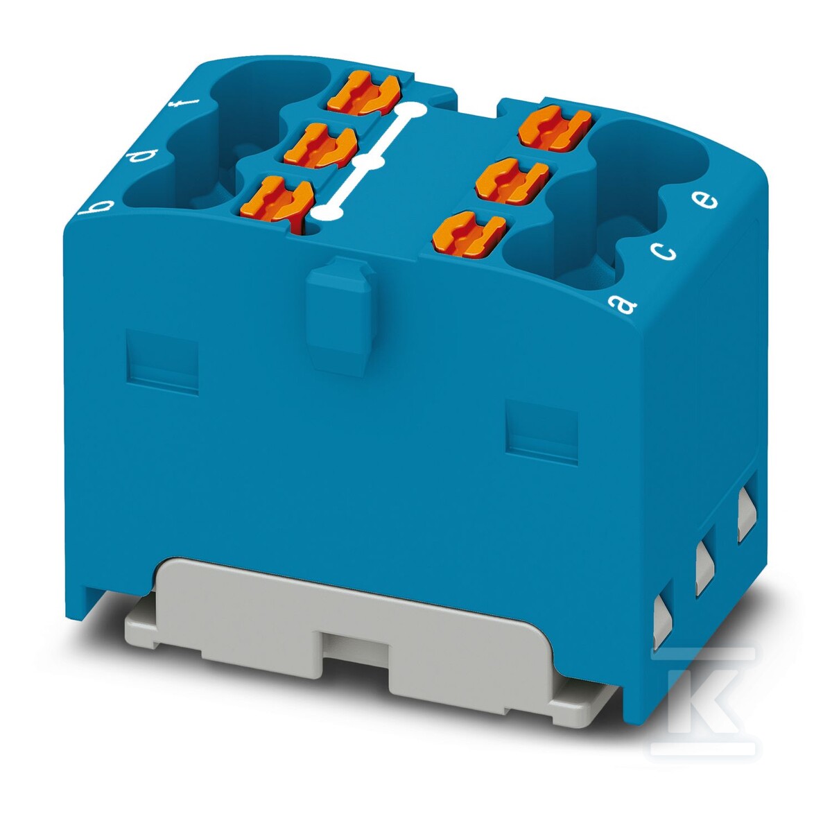Blok rozdzielczy, Push-in, 450 V / 17,5 - 3002761