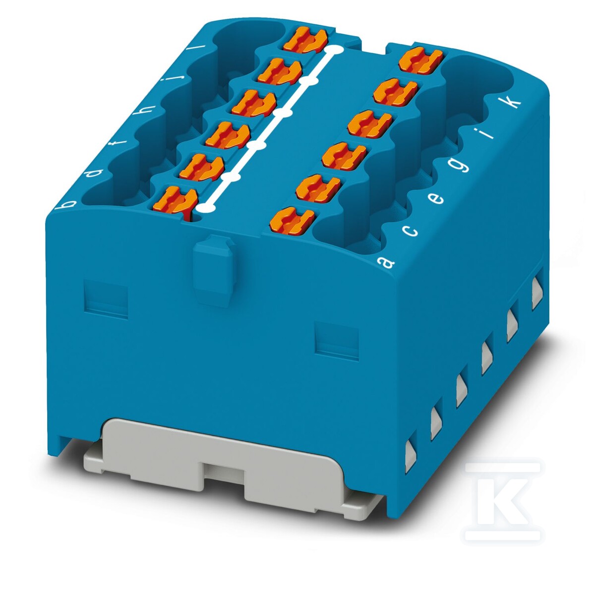 Blok rozdzielczy, Push-in, 450 V / 17,5 - 3002763