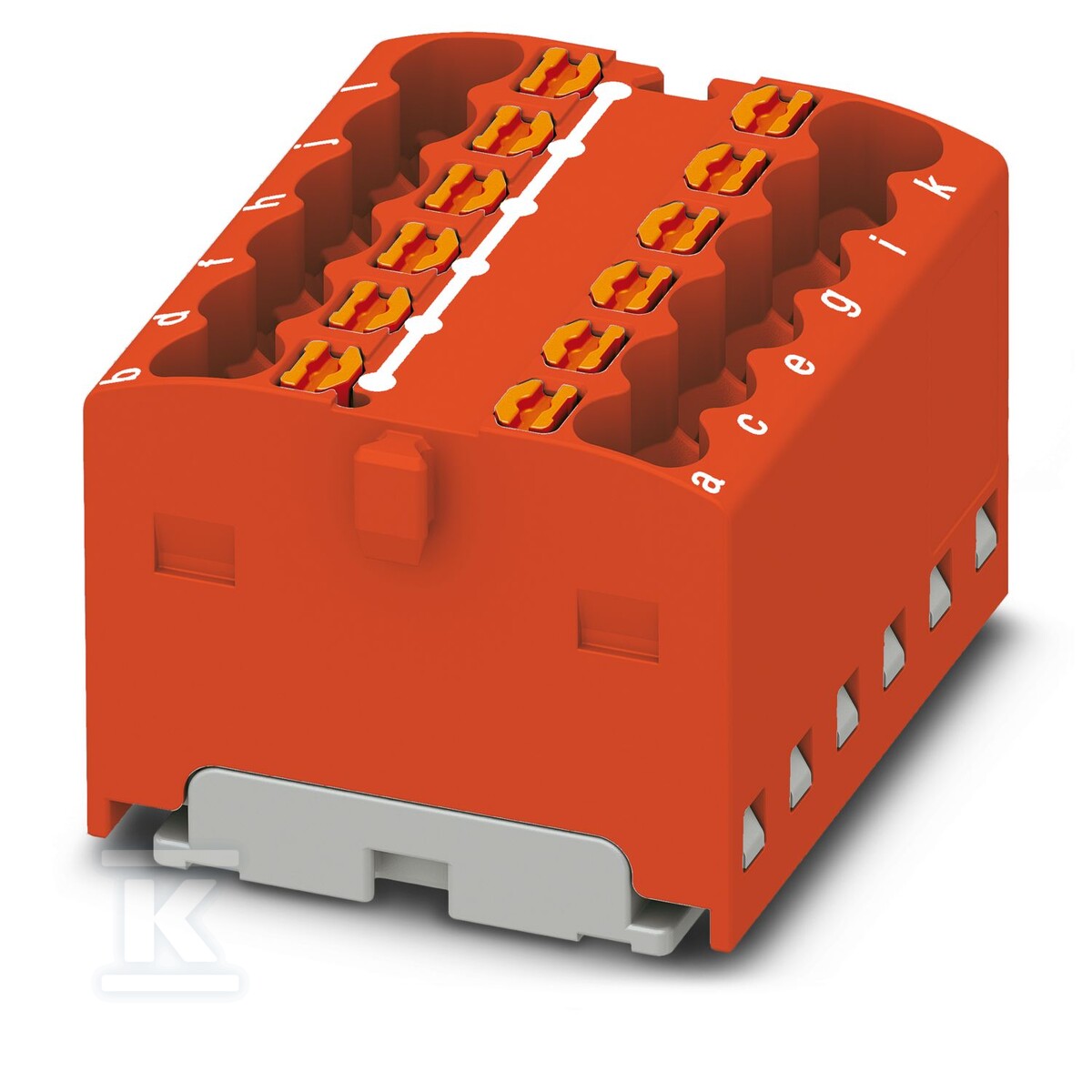 Blok rozdzielczy, Push-in, 450 V / 17,5 - 3002766