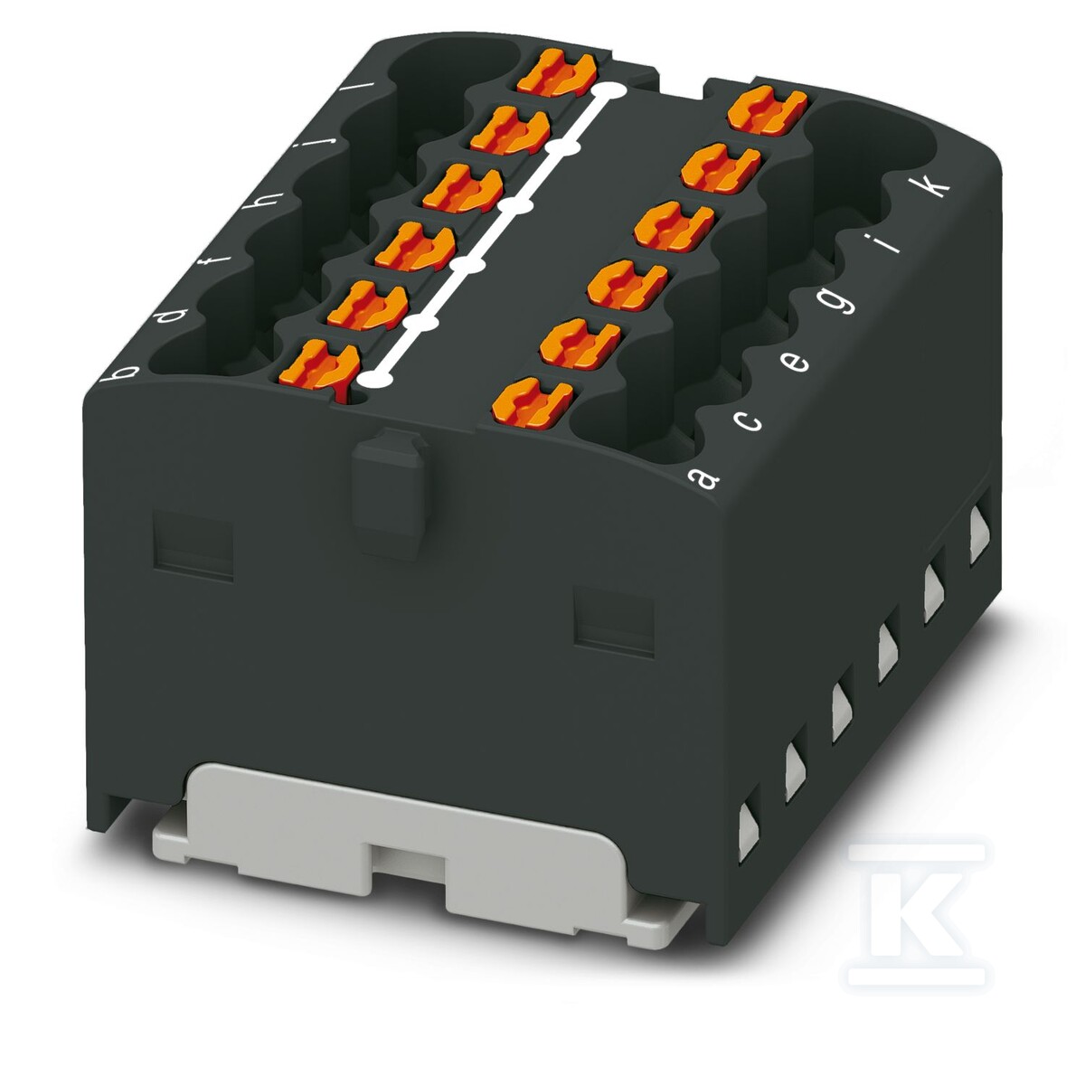 Blok rozdzielczy, Push-in, 450 V / 17,5 - 3002782