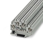 Złączka szynowa z diodą 1N4007, sprężynowa, 1300 V / 0,5 A, 2,5 mm2, zakres 0,08–4 mm2, 1- i 2-poziomowa, NS 35/7,5 i 35/15, szara