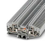 Złącze rozłączalne do przekładników, sprężynowe, 1-poziomowe, 6 mm2, 41 A, 400 V, szare