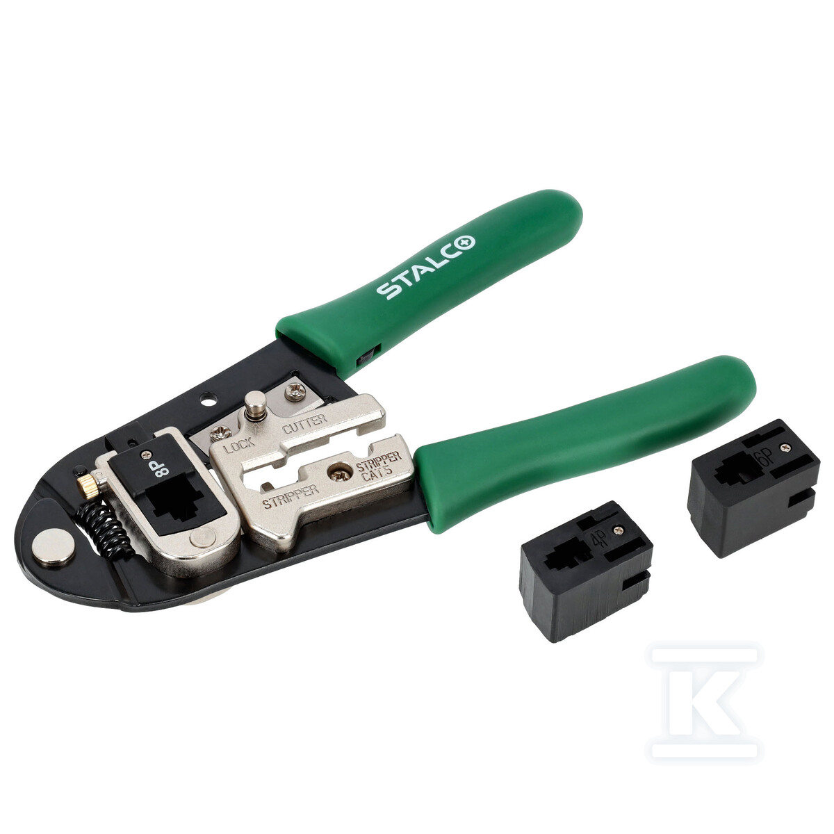 Szczypce do końcówek telefonicznych 4P, - S011877005
