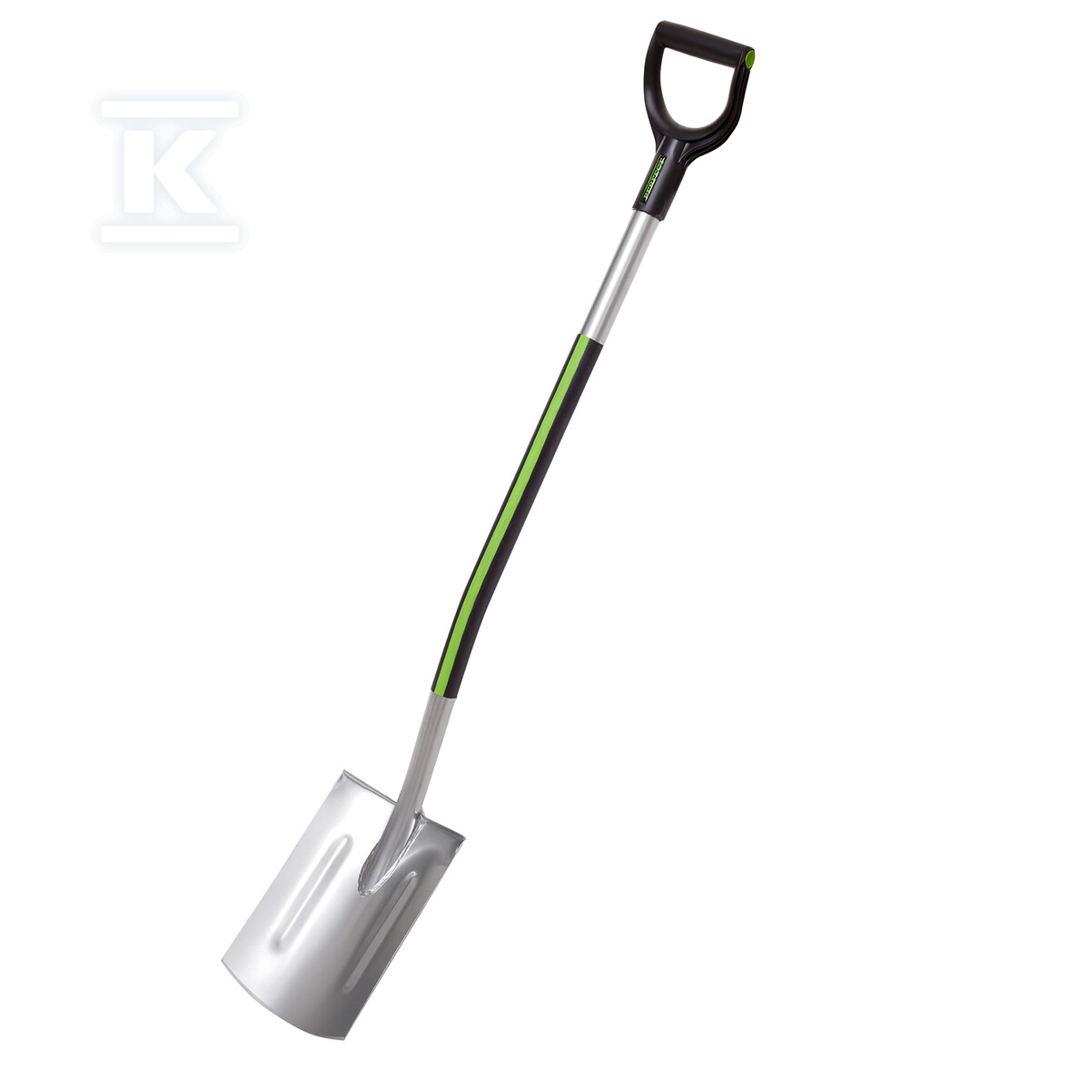 Szpadel prosty z trzonkiem metalowym - S-74003