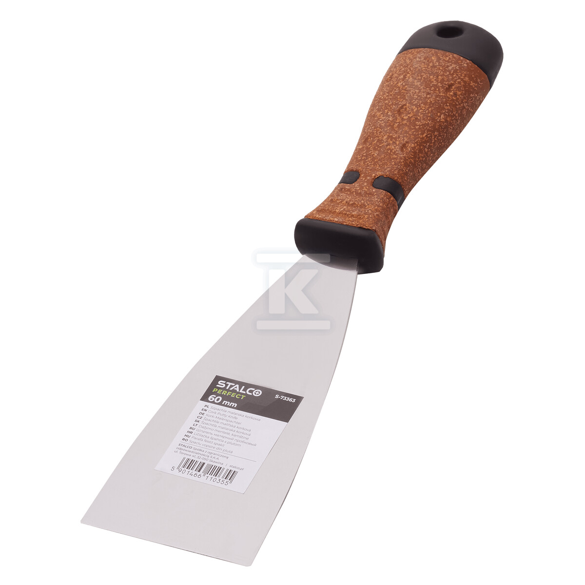 Szpachla malarska korkowa 60mm stal - S-73363