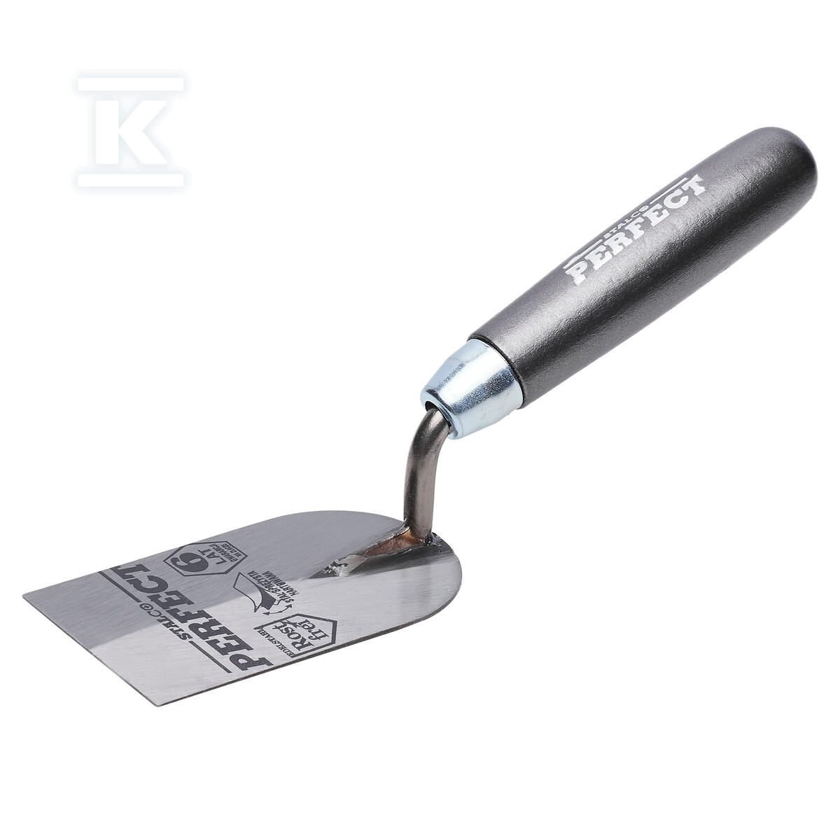 Kielnia sztukatorska 60mm stal nierdz. - S-73006