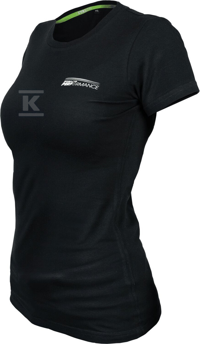 T-shirt damski LUCKY W czarny XS STALCO - S-78695