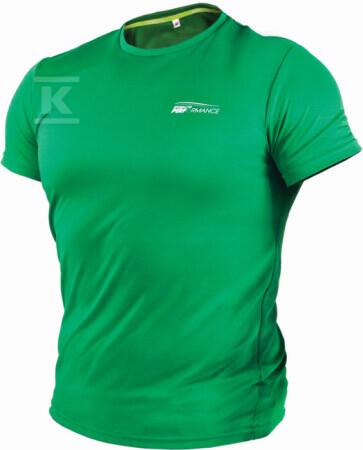 T-shirt męski RUNNY M zielony S STALCO - S-78745