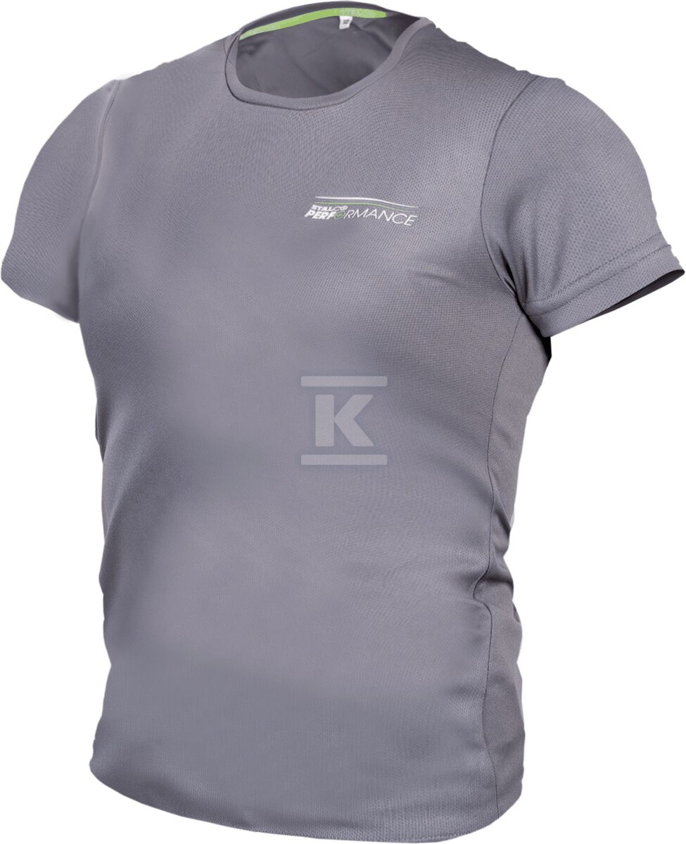T-shirt męski RUNNY M szary S STALCO - S-78755