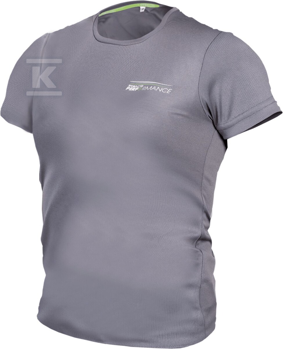 T-shirt męski RUNNY M szary 2XL STALCO - S-78763