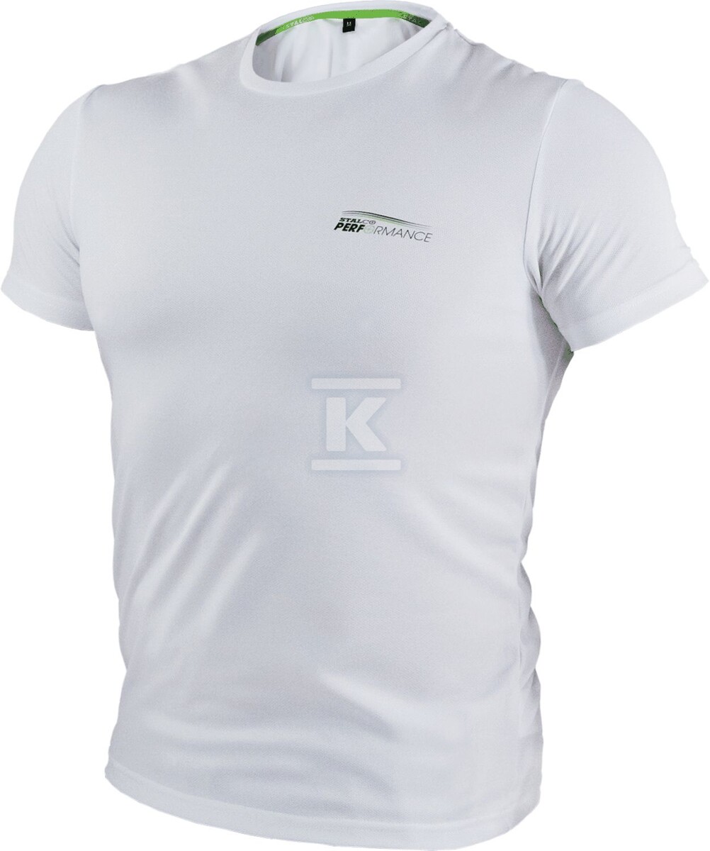 T-shirt męski RUNNY M biały S STALCO - S-78735