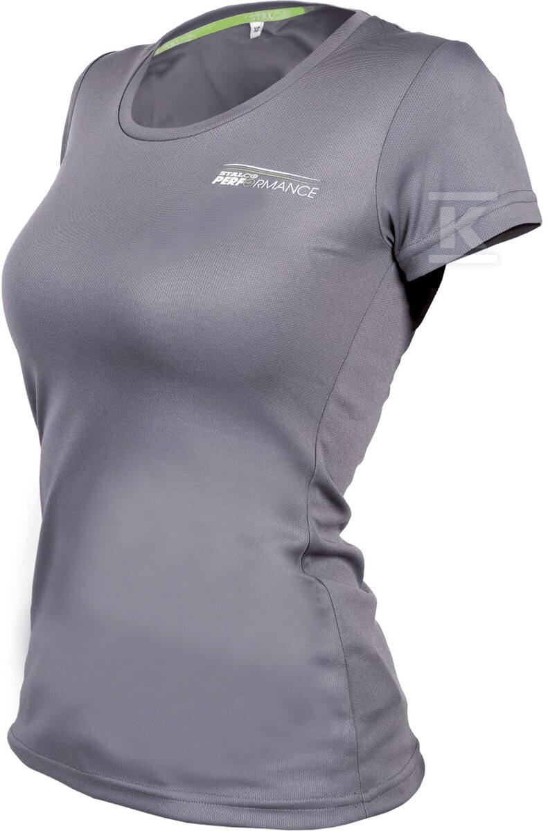 T-shirt damski RUNNY W szary L STALCO - S-78791