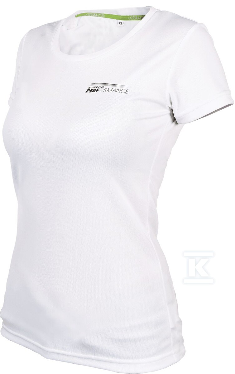 T-shirt damski RUNNY W biały XS STALCO - S-78765