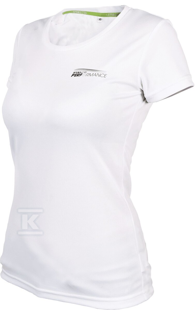 T-shirt damski RUNNY W biały L STALCO - S-78771