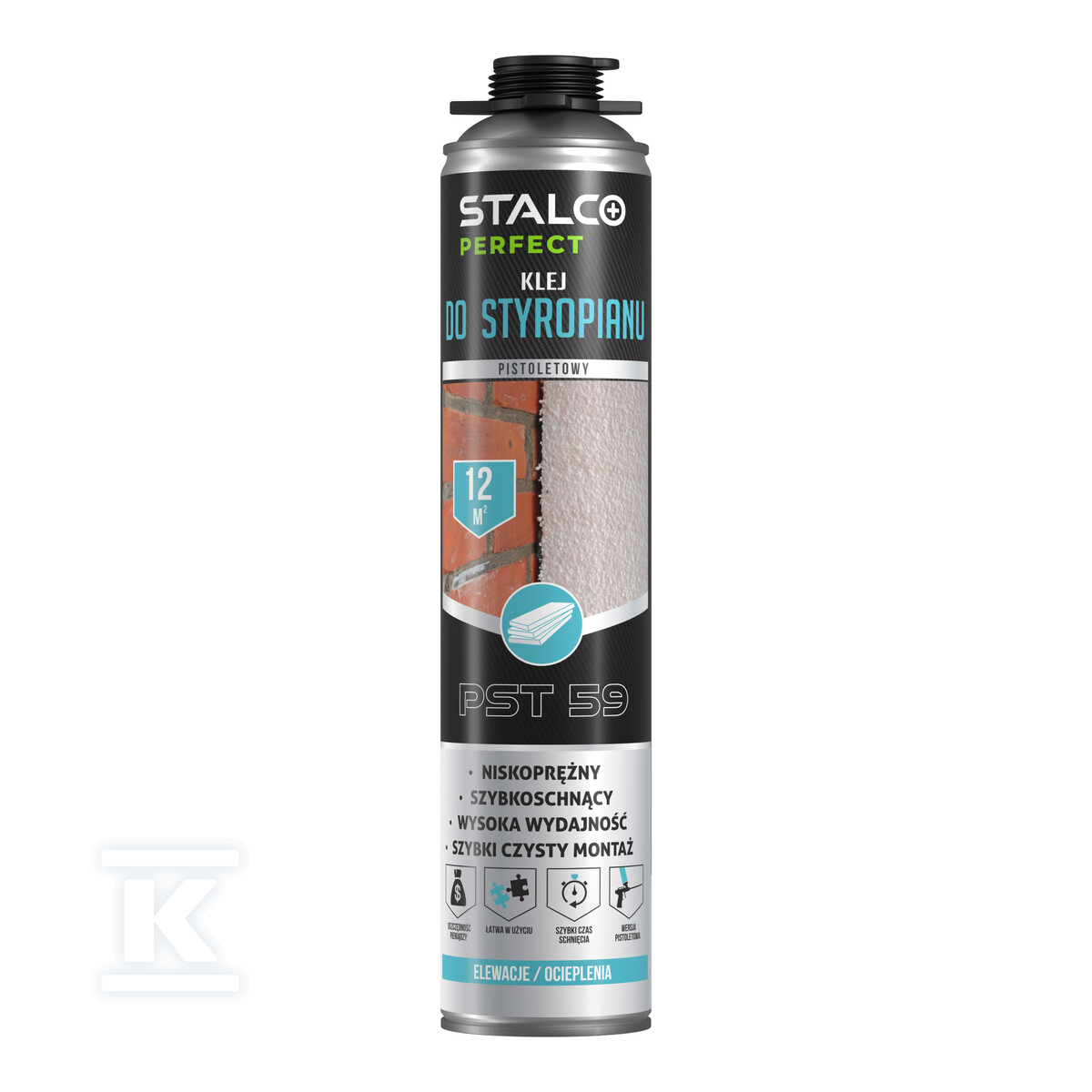 Klej do styropianu pistoletowy 750ml - S-64659