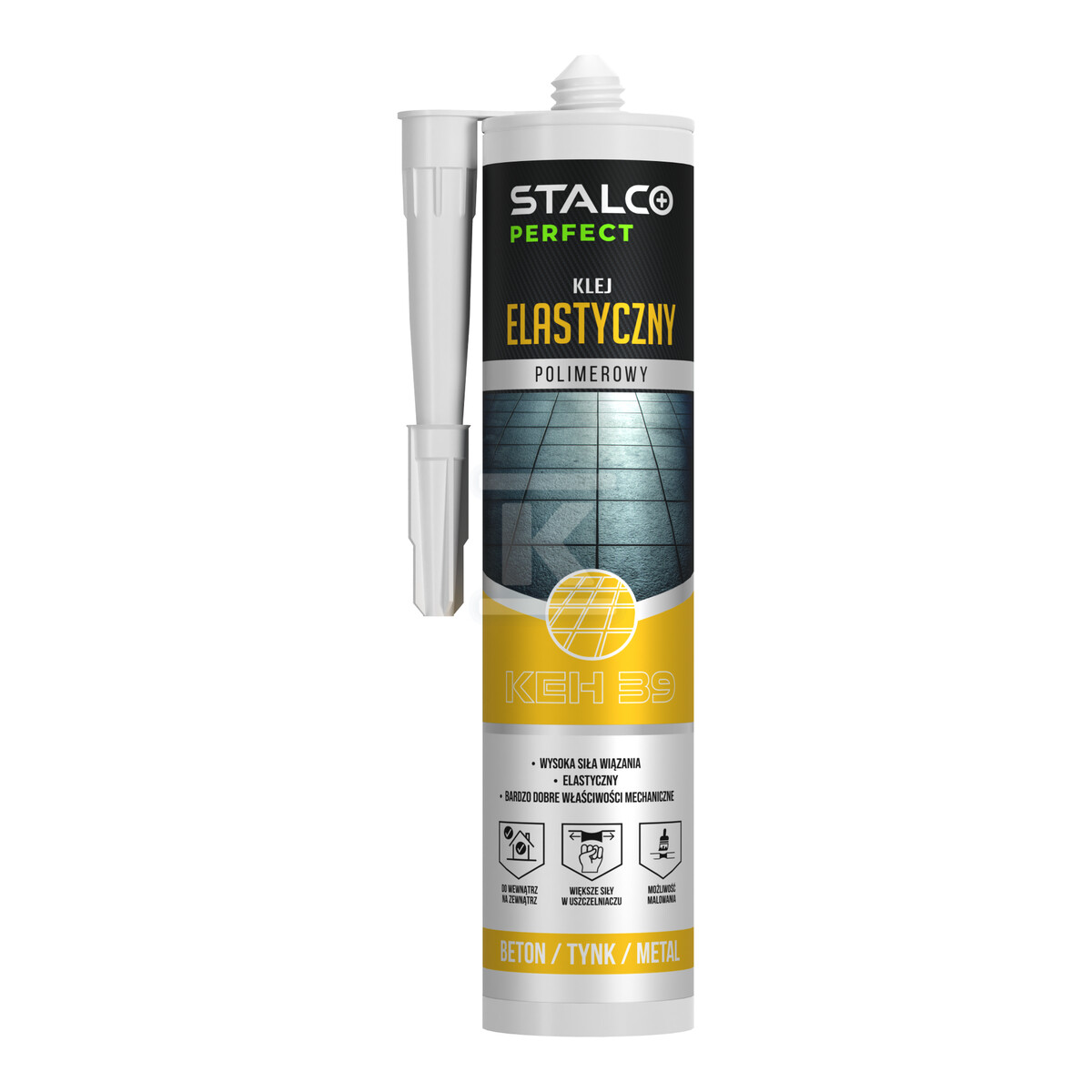Klej polimerowy elastyczny biały 290ml - S-64839
