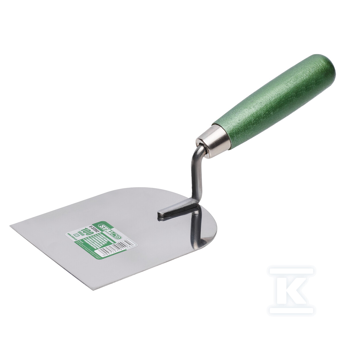Kielnia sztukatorska 100mm stal nierdz. - S-37352