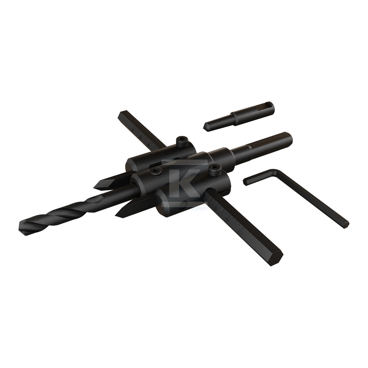 Otwornica-cyrkiel 30-120mm STALCO - S-27912