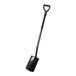 Szpadel prosty z trzonkiem metalowym STALCO S-47454