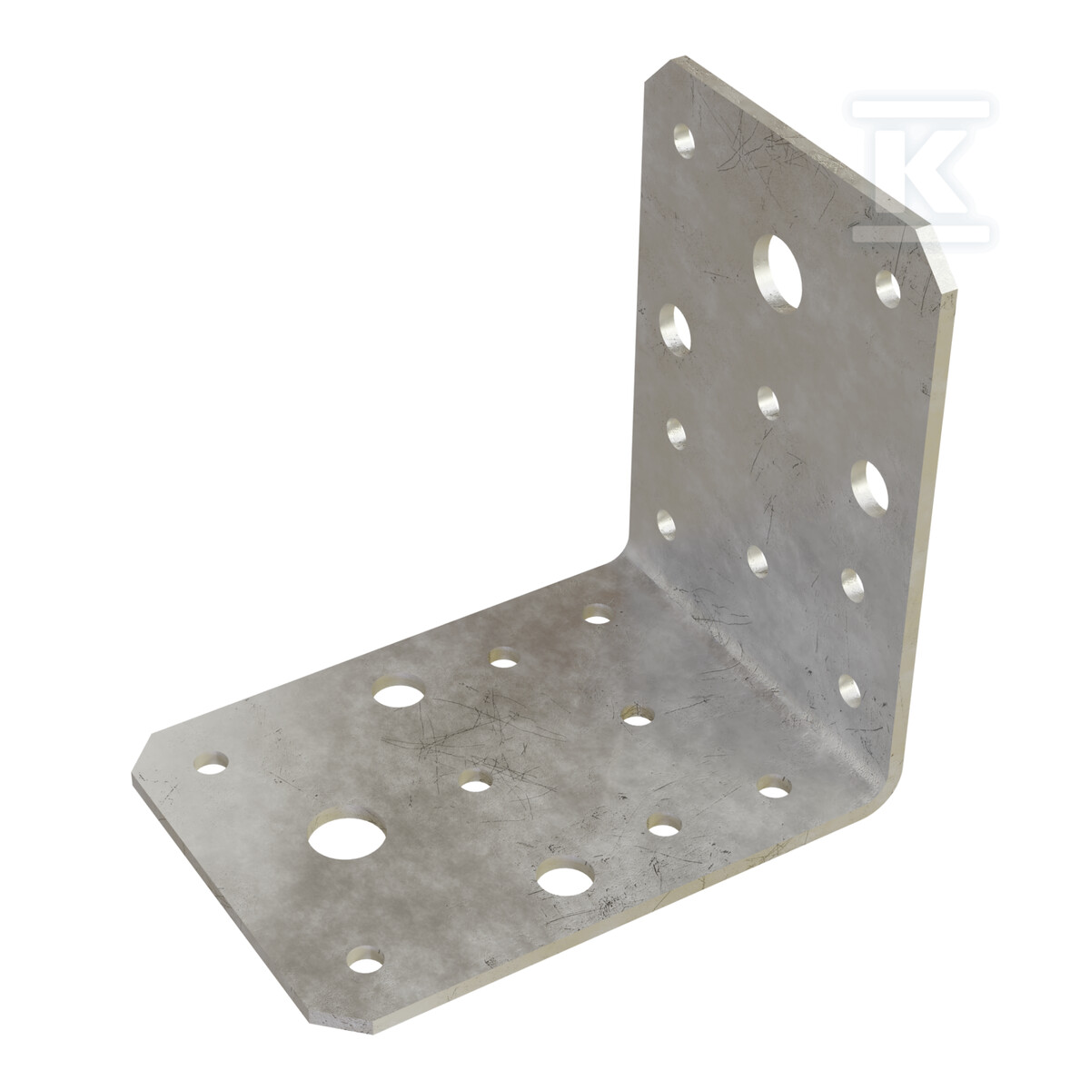 Kątownik łącznikowy 40x40x40x2mm (50) - KŁ1 - 40/40/40