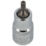 Klucz trzpieniowy na nasadce 1/2” S2 Spline M8x100mm STALCO PERFECT S-85781
