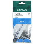 Nity zrywalne aluminiowo-stalowe 3,0x6 bag (50) 1/30 STALCO NITM3006