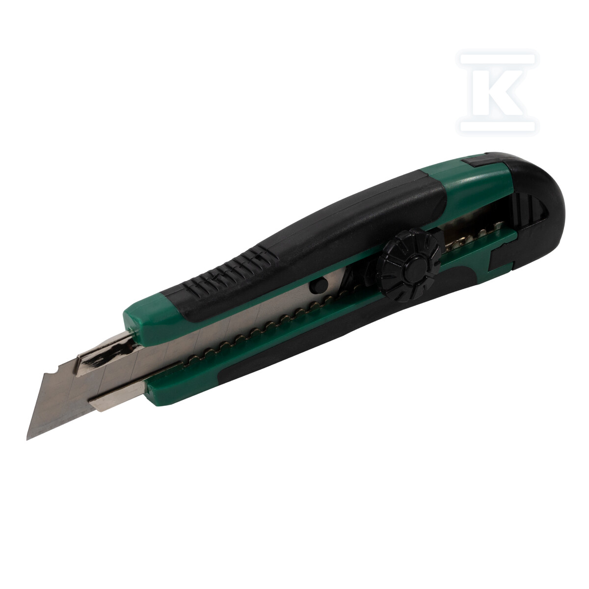 Nóż z ostrzem łamanym 18mm blokada - S-17430