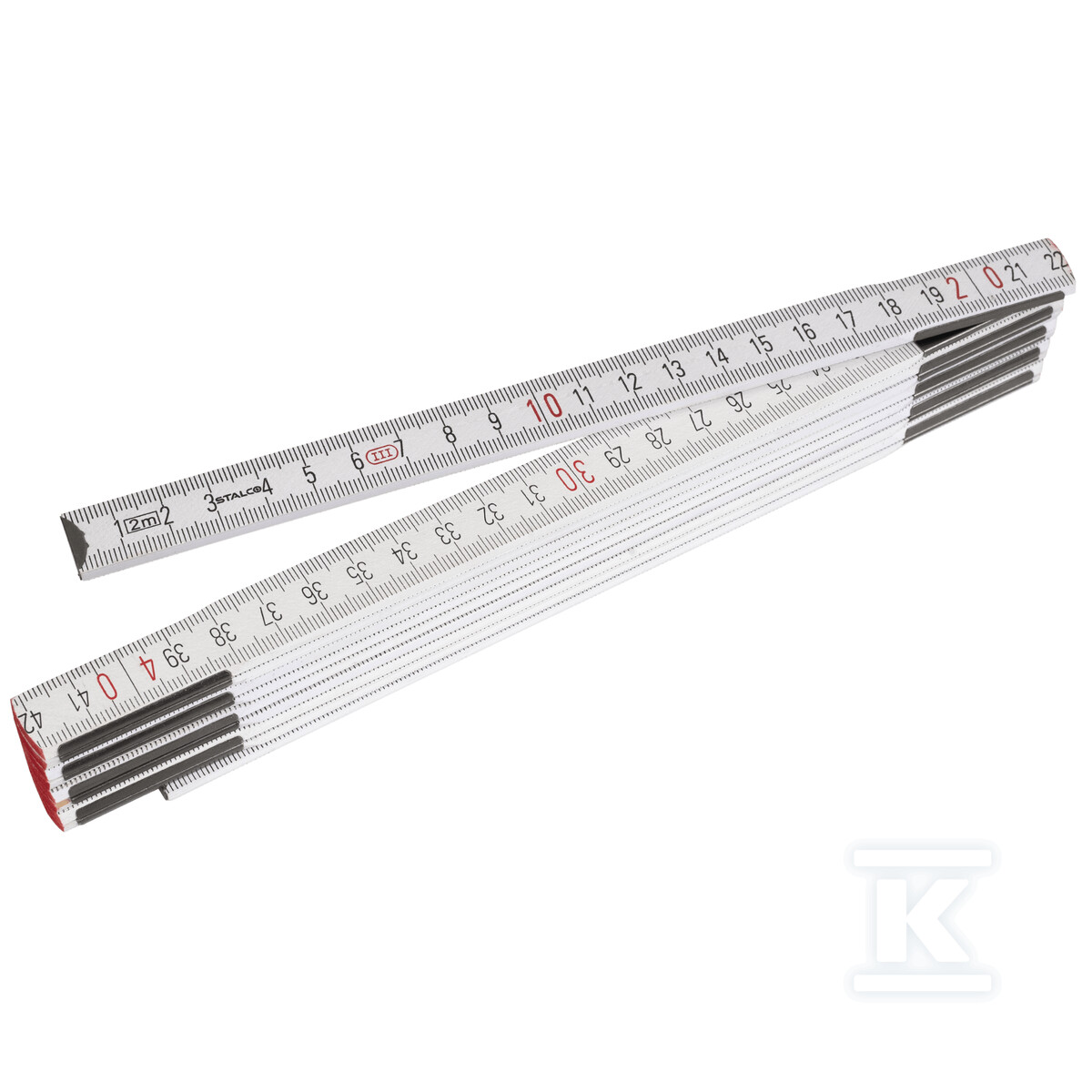 Miara składana drewniana 2m STALCO - S-10322