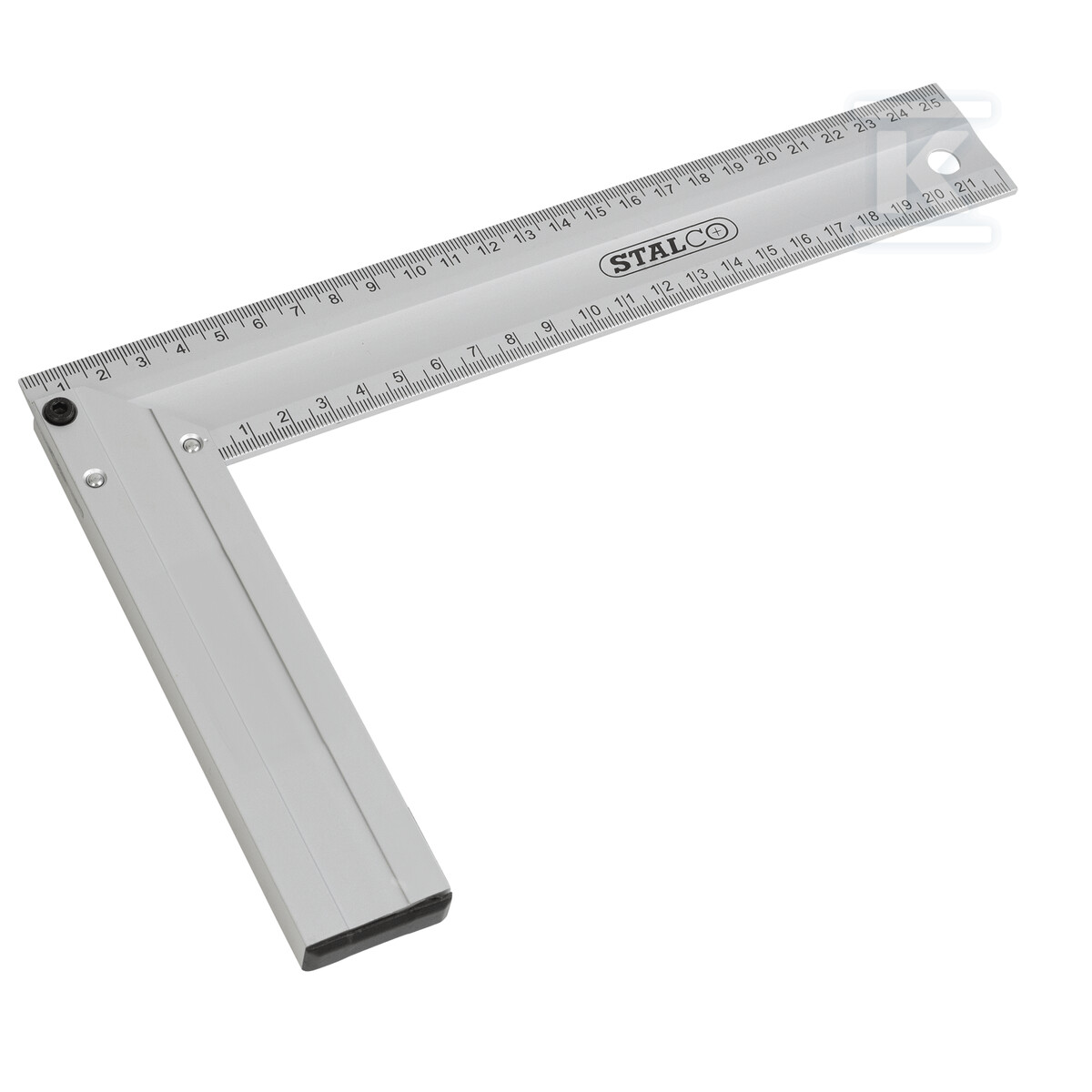 Kątownik aluminiowy 250mm stolarski - S-11925