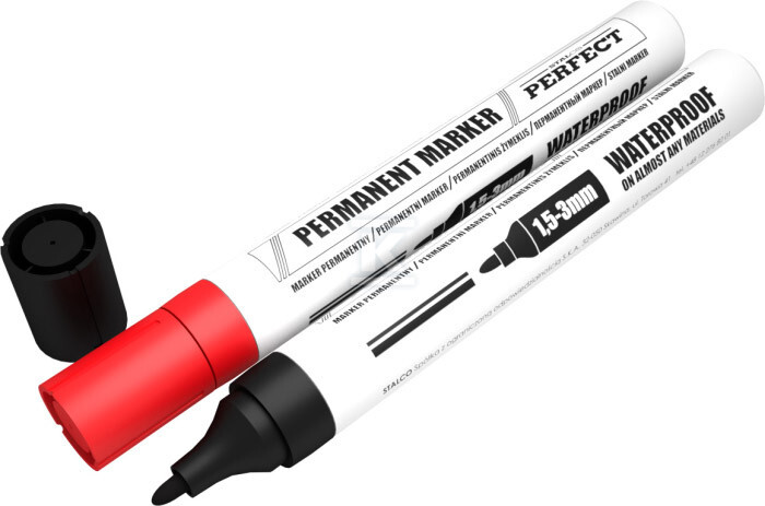 Marker permanentny 1,5-3mm czarny - S-76020
