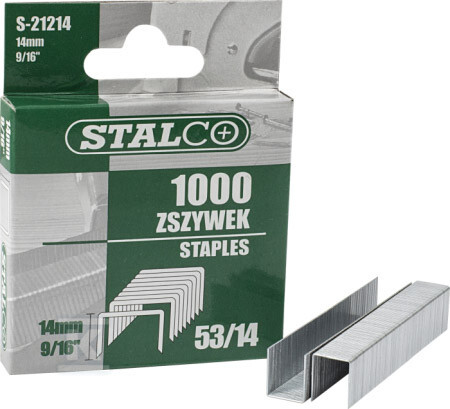 Zszywki 8mm opak. (1000szt.) STALCO - S-21208