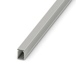 Kanał kablowy do instalacji i montażu w szafach sterowniczych, szary, składający się z części górnej i dolnej, szerokość: 30 mm, wysokość: 40 mm, długość 2000 mm
