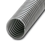 Wąż ochronny, materiał: Stal, ocynkowana, stopień ochrony: IP40, kolor: srebrny, średnica wewnętrzna: 40 mm, Całkowita długość: 10 m