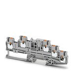 Złączka instalacyjna PE Push-in 400 V 20 A, 2,5 mm2, szara