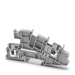 Zacisk instalacyjny wielopoziomowy, napięcie znamionowe: 400 V, prąd znamionowy: 24 A, zaciski Push-in, Przekrój znamionowy: 2,5 mm2, przekrój: 0,14 mm2 - 4 mm2, rodzaj montażu: NS 35/7,5, NS 35/15, kolor: szary