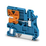 Złączka odłącznikowa N śrubowa 250 V 24 A, 2,5 mm2, niebieska